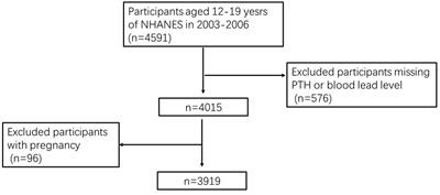 Association between blood lead levels and parathyroid hormone among United States adolescents aged 12–19: a cross-sectional study
